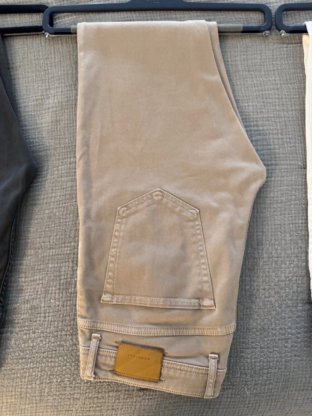 Boglioli Slim-Fit Straight-Leg Cotton-Blend Twill Trousers